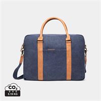 BORSA PORTA PC IN CANVAS RICICLATO